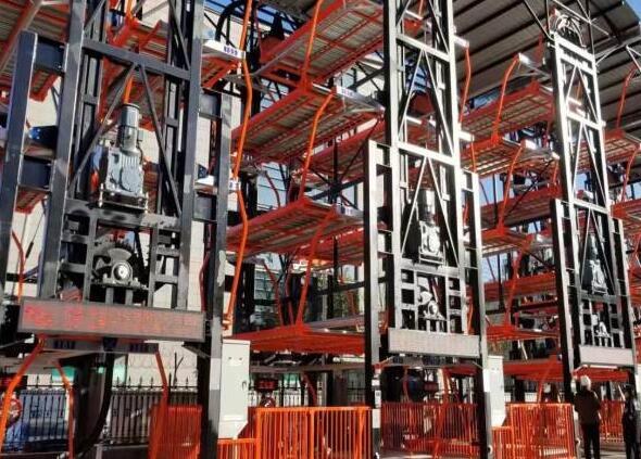 垂直循環(huán)立體車庫太牛了！老舊小區(qū)停車難有救了！十堰智能車庫設計施工為你介紹